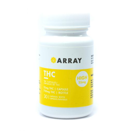 Array Bioceuticals THC Capsules