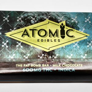 Atomic Edibles: FAT BOMB Bar – 600mg THC